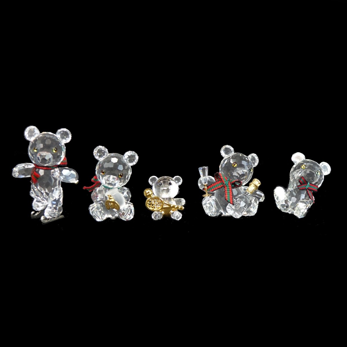 Swarovski Crystal Kris Bear Figurines