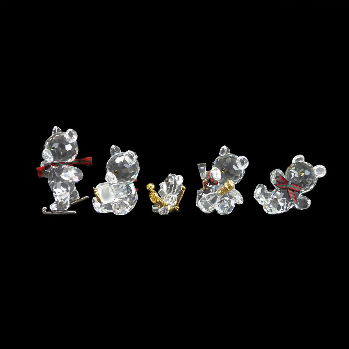 Swarovski Crystal Kris Bear Figurines