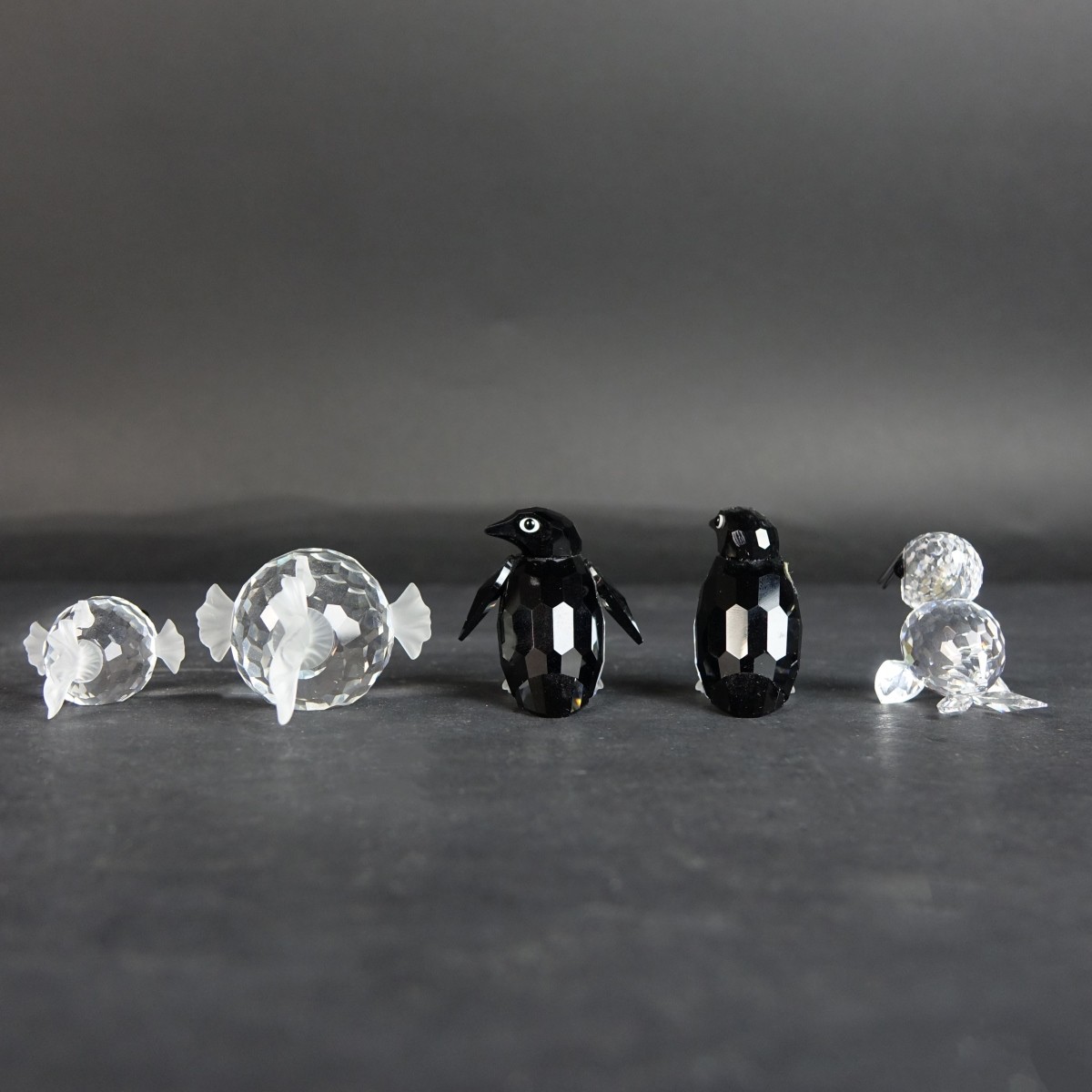 Five (5) Swarovski Crystal Figurines