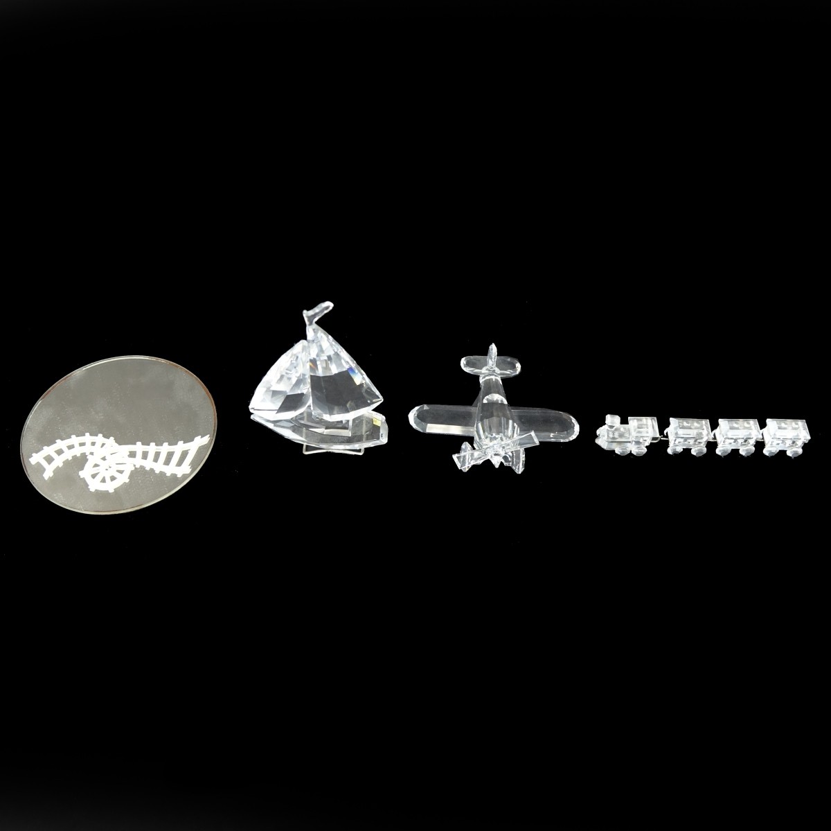 Three (3) Swarovski Crystal Figurines