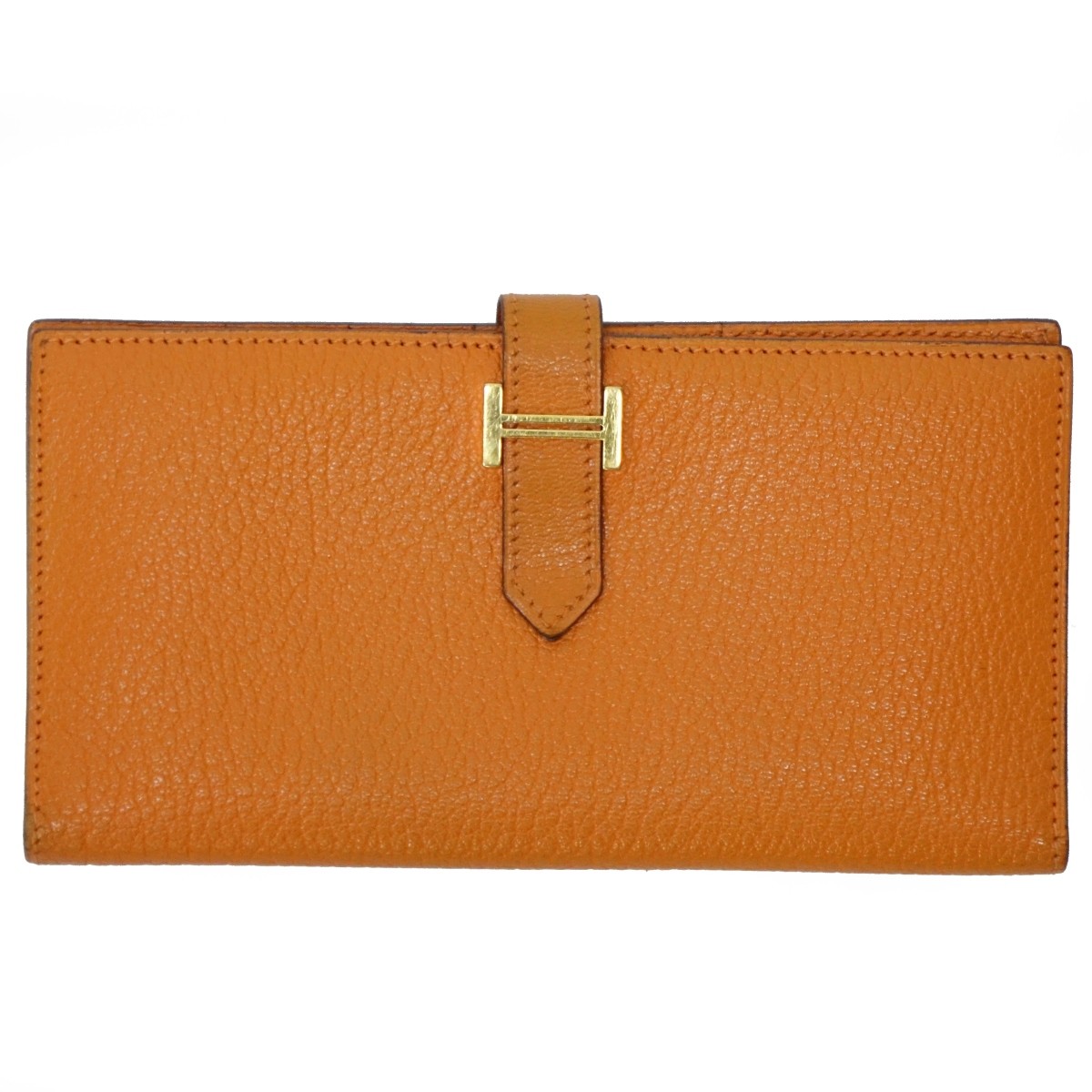 Hermes Courchevel Bearn Gusset Wallet