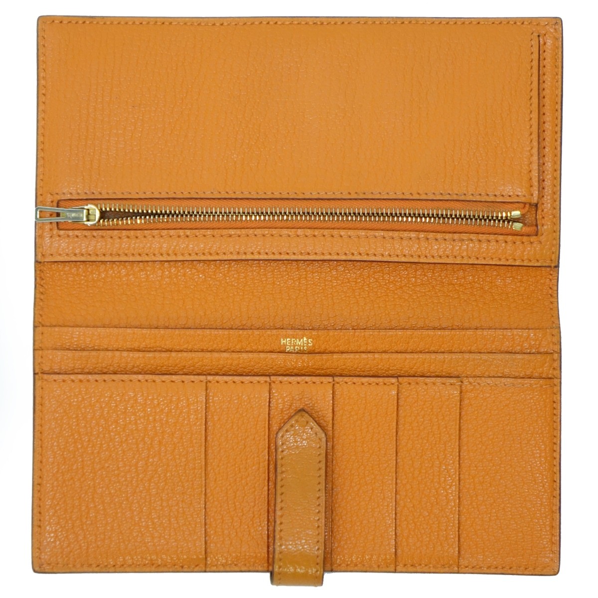 Hermes Courchevel Bearn Gusset Wallet