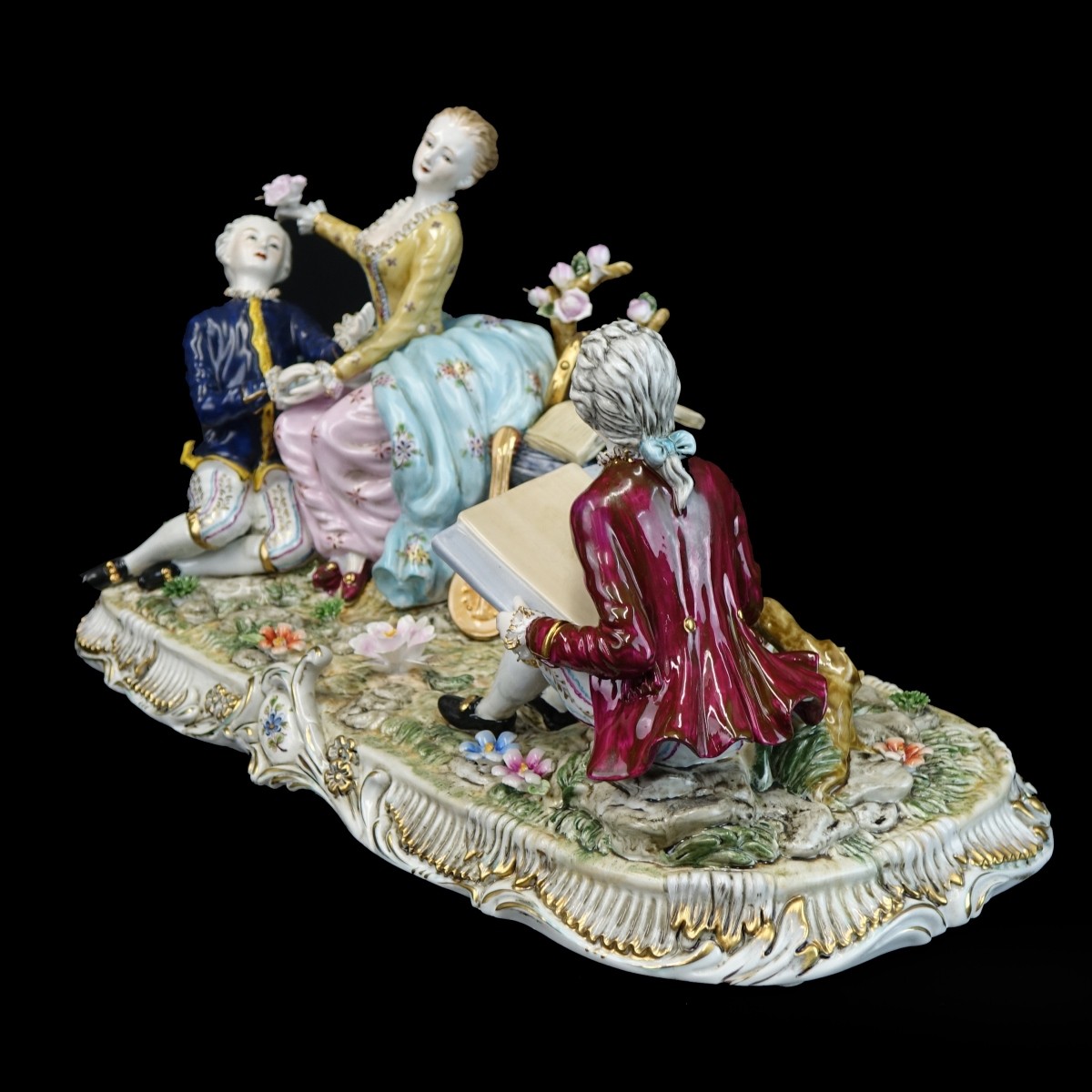 Meissen Style Figural Group