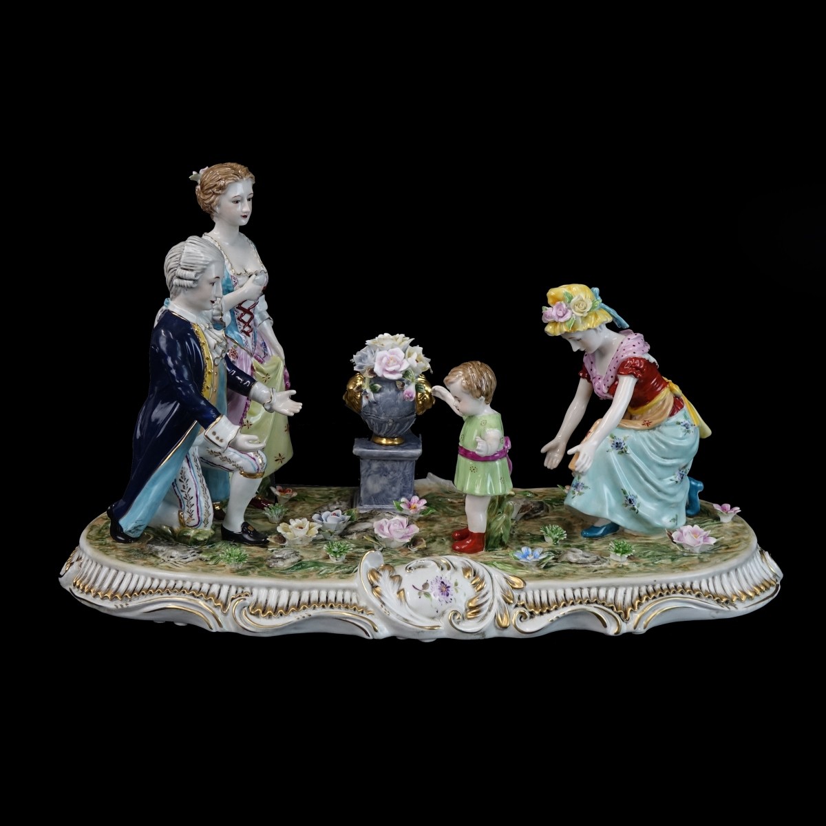 Meissen Style Figural Group