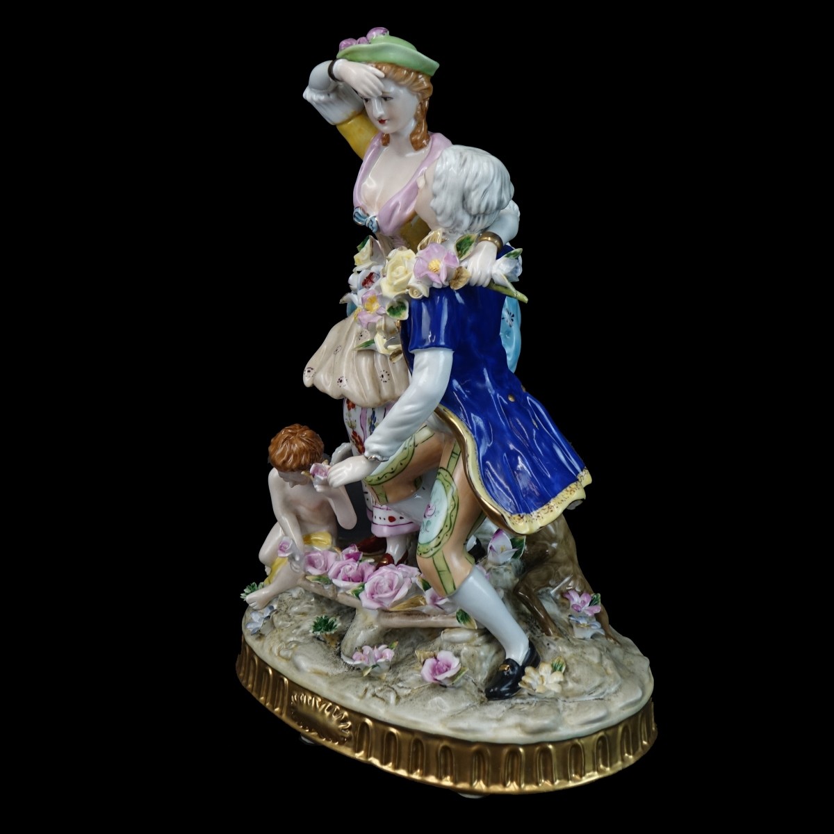 Continental Meissen Style Group