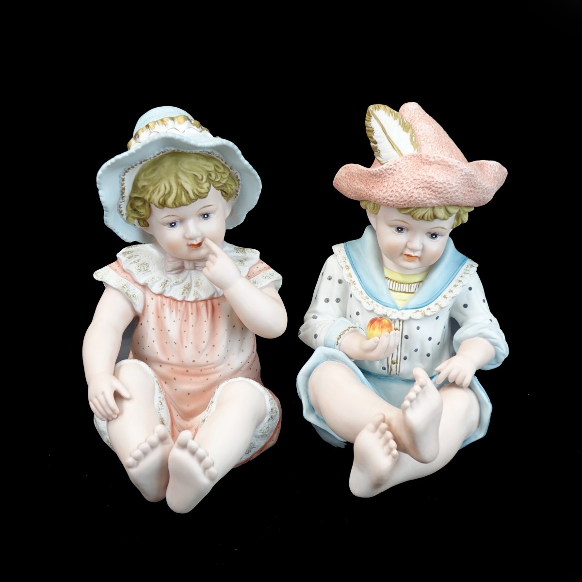 Pair of Andrea Piano Babies