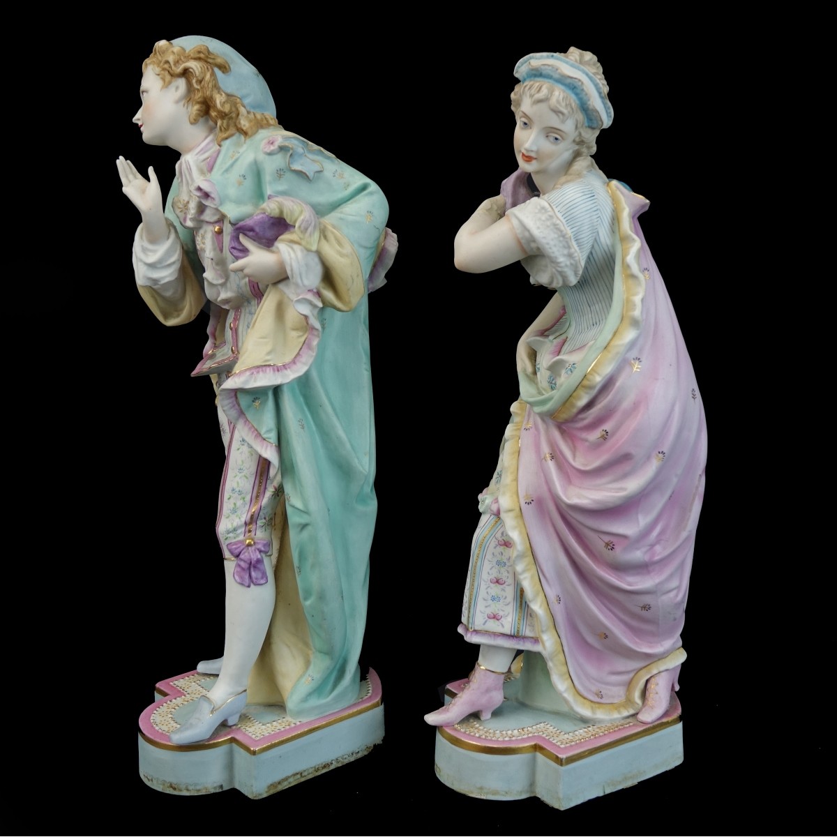 Pair of Meissen Style Figures