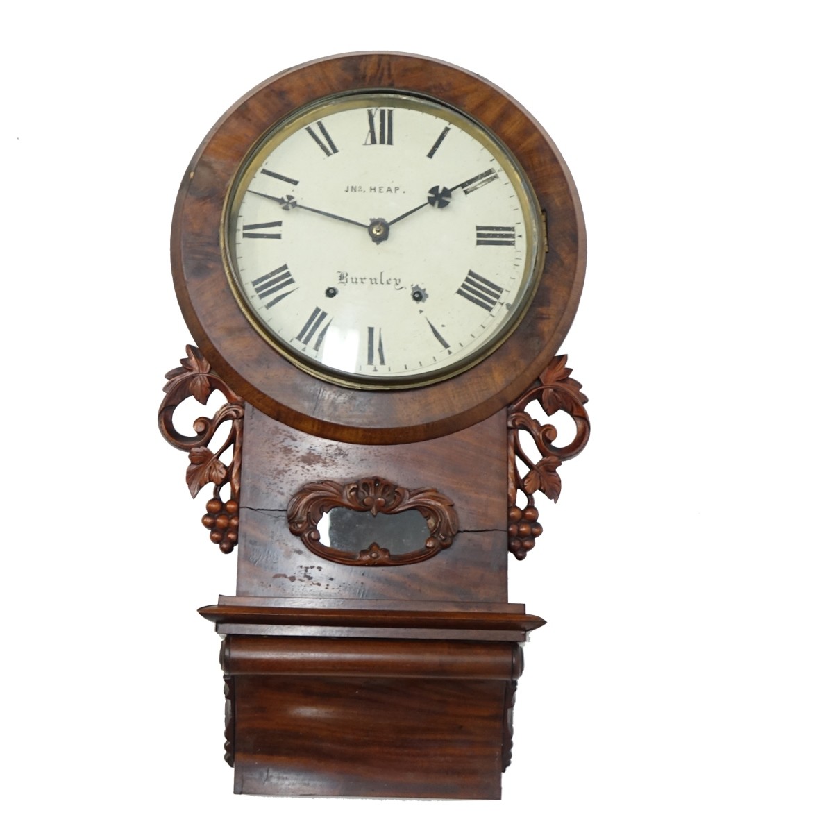 Victorian Mahogany Wall Clock