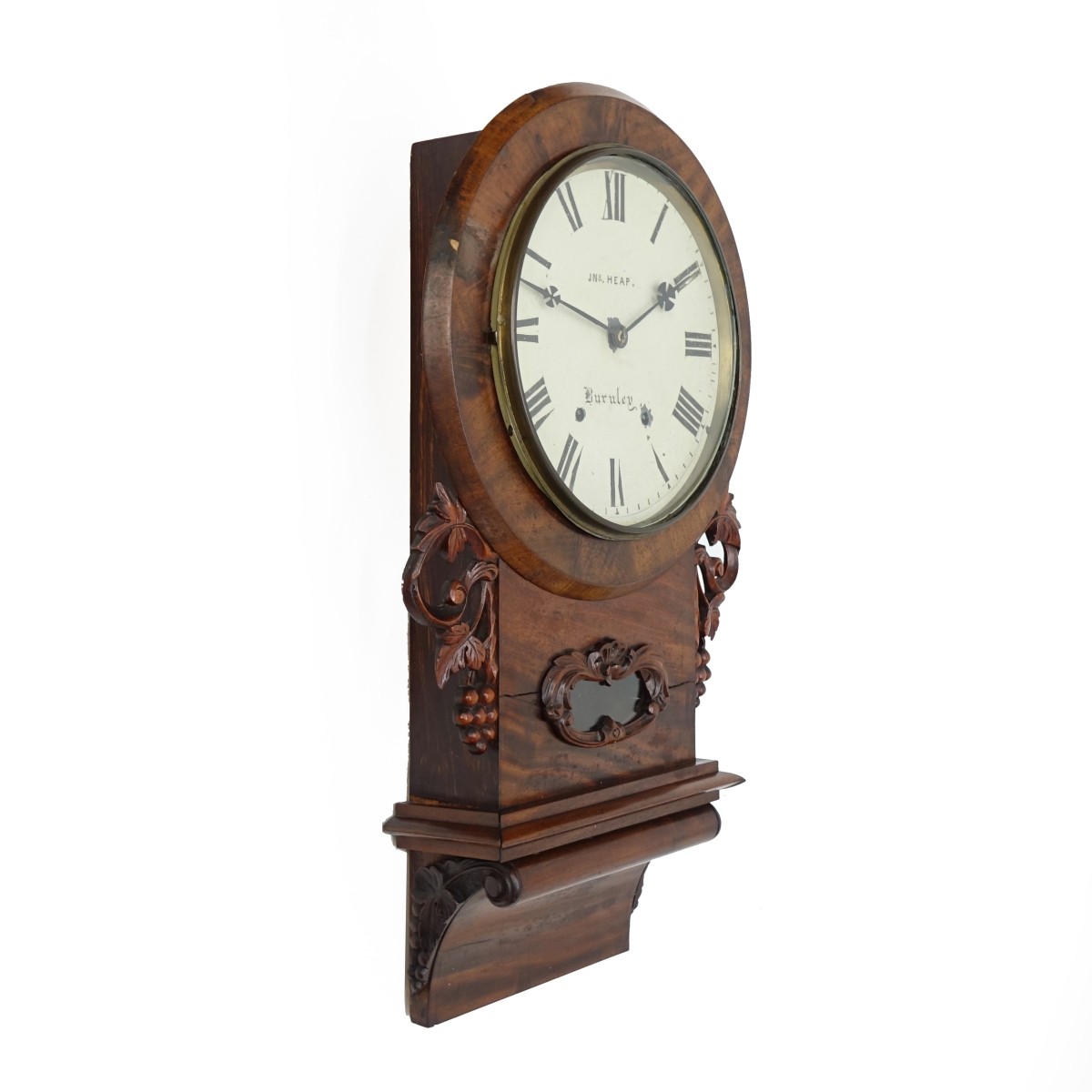 Victorian Mahogany Wall Clock