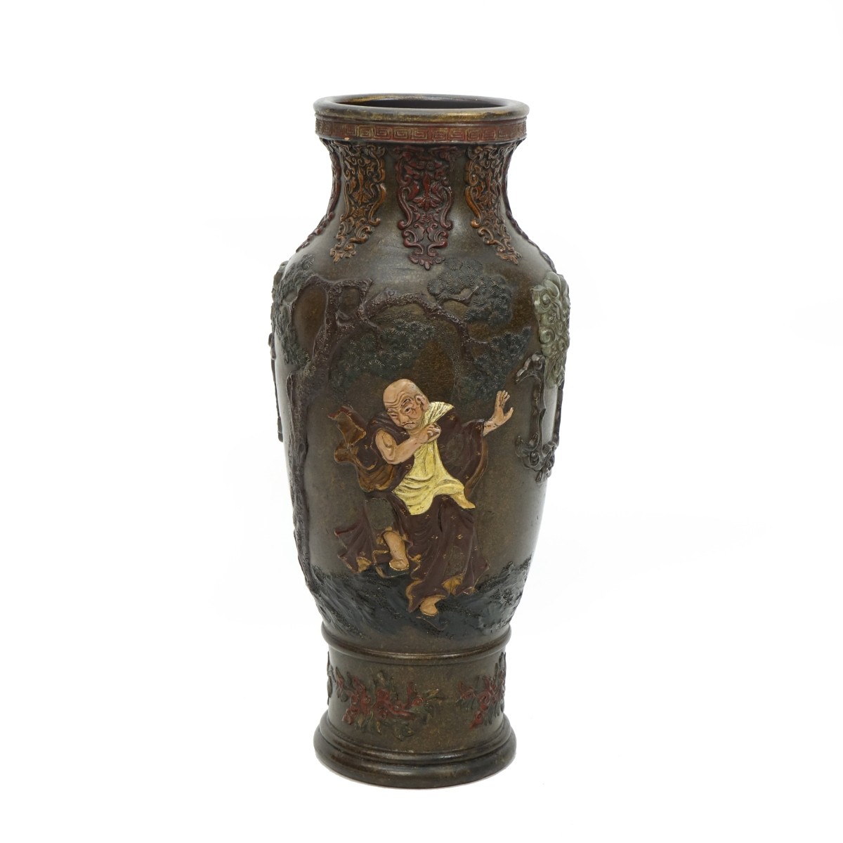 Antique Japanese Satsuma Vase