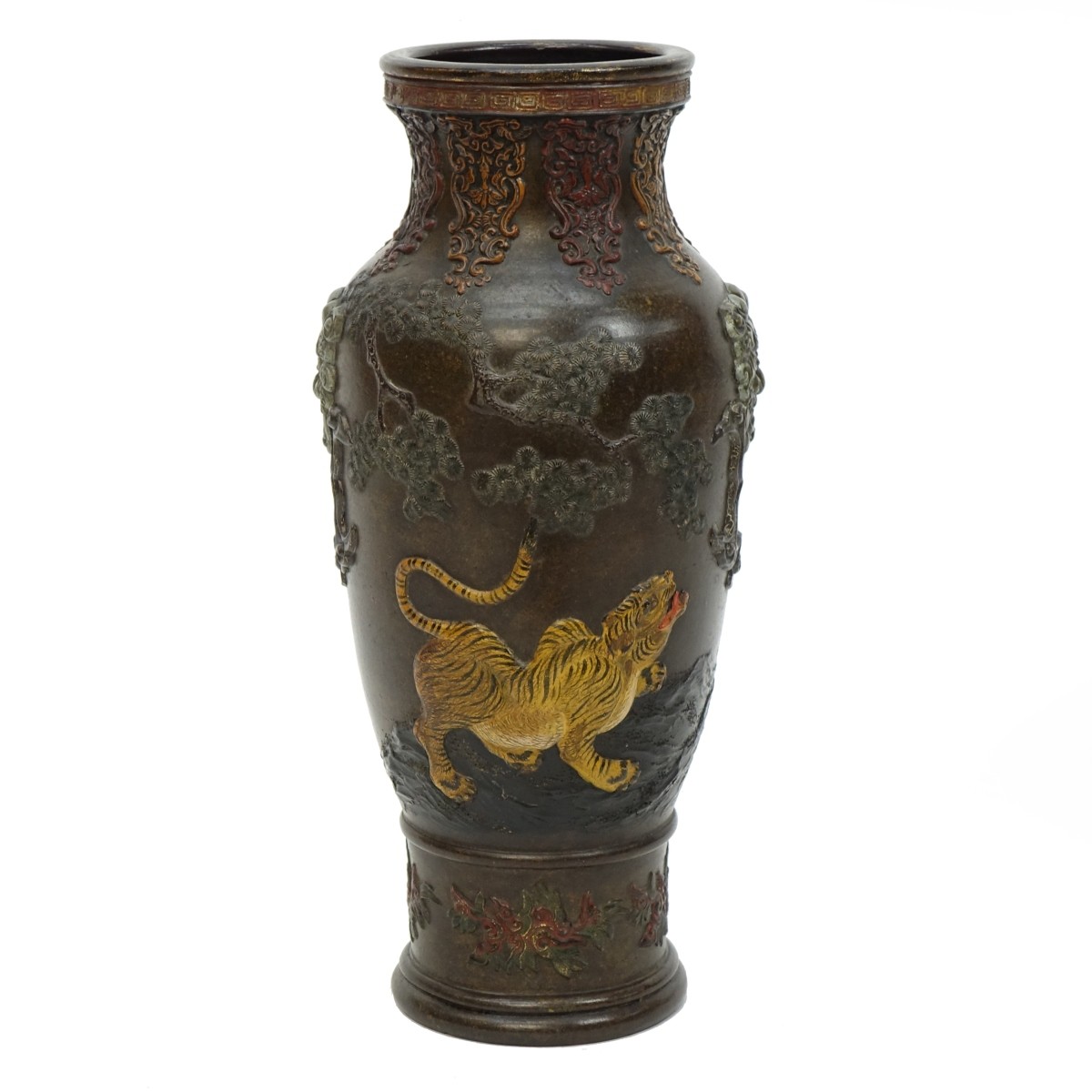 Antique Japanese Satsuma Vase