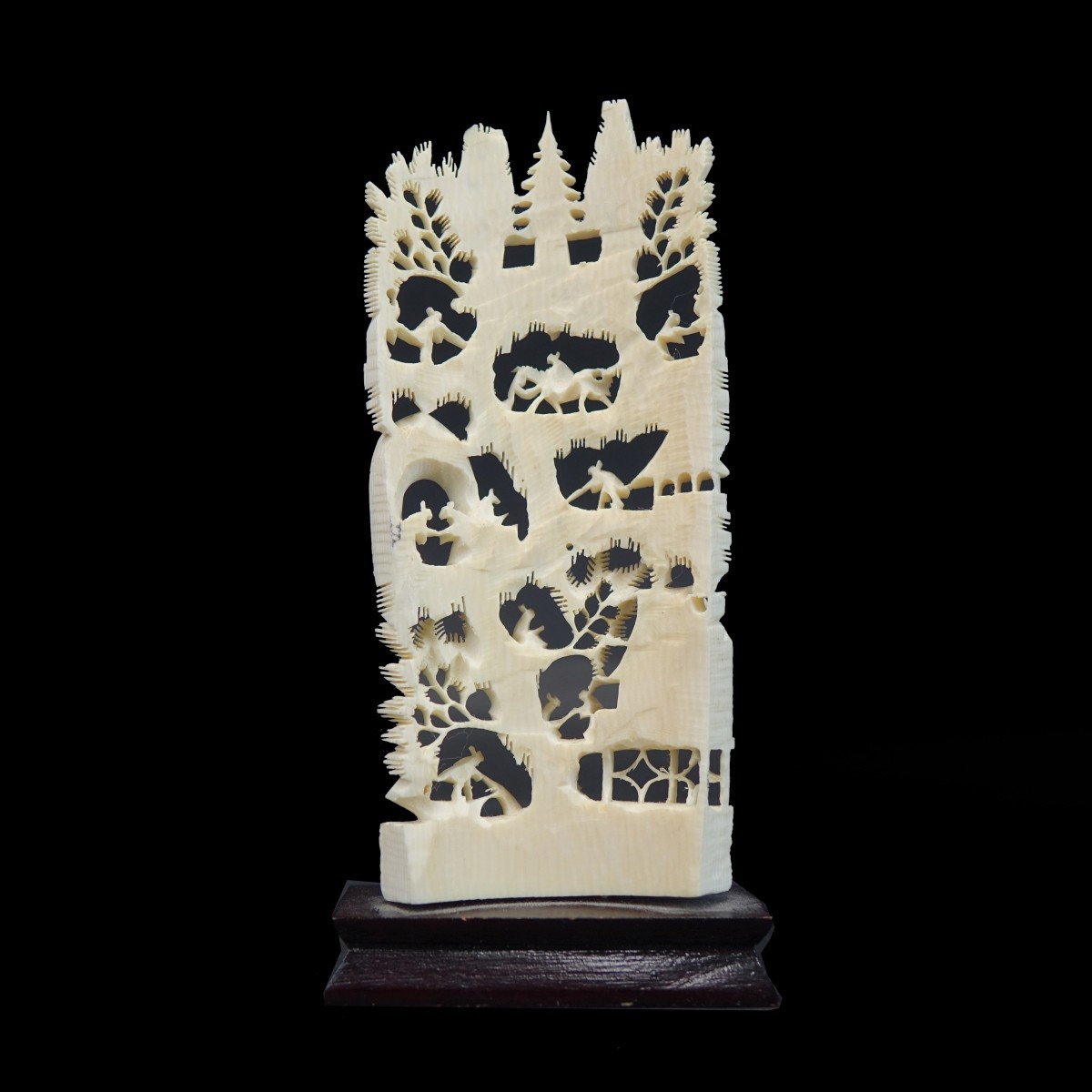 Antique Chinese Reticulated Carving