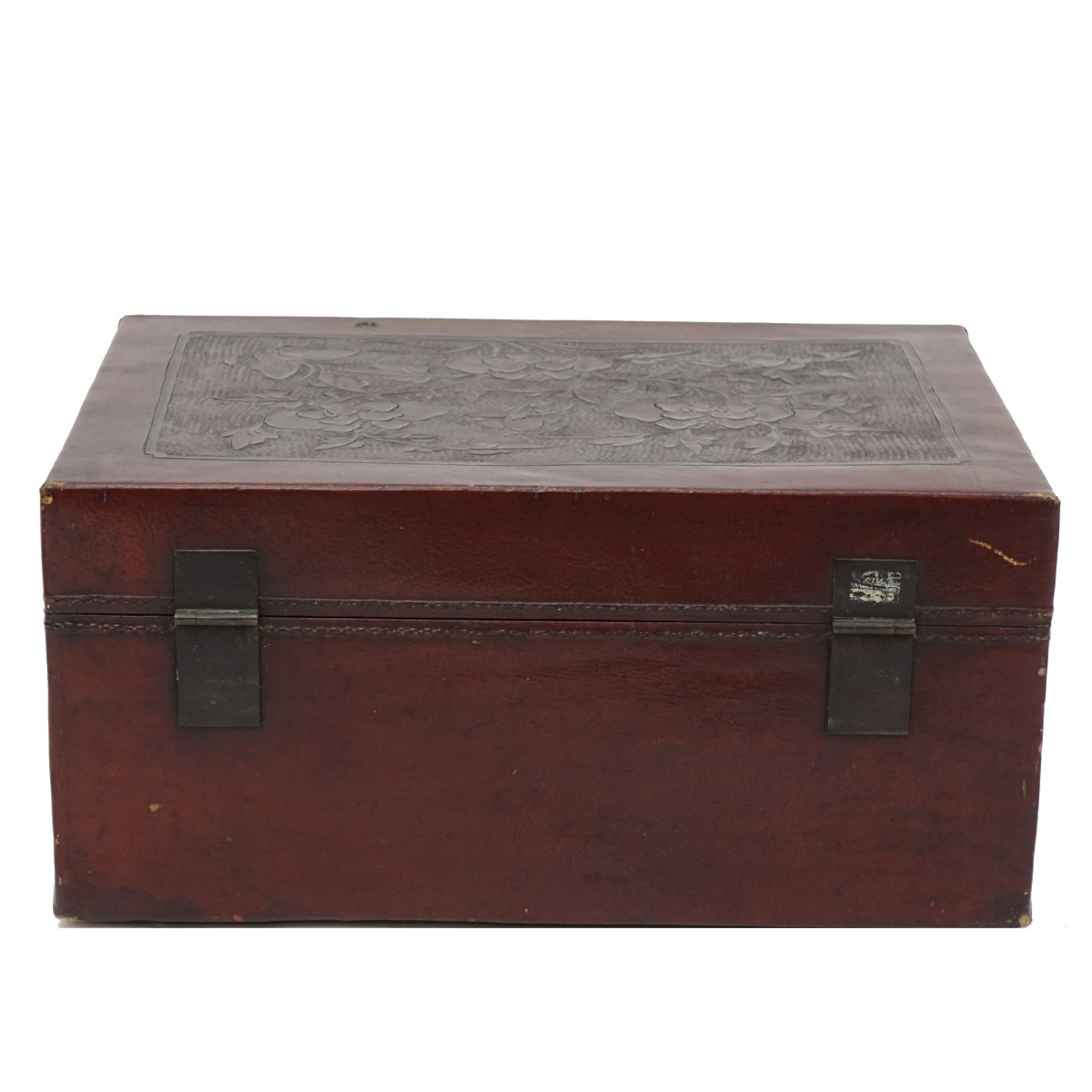 Chinese Leather Trunk