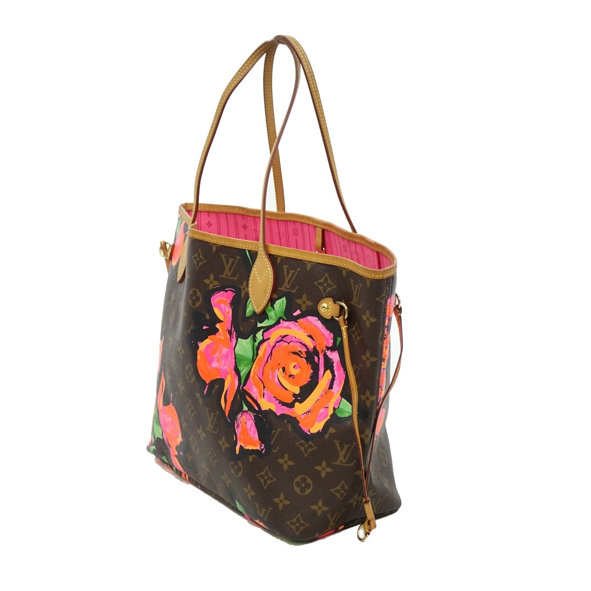 Louis Vuitton Monogram Roses Neverfull Tote