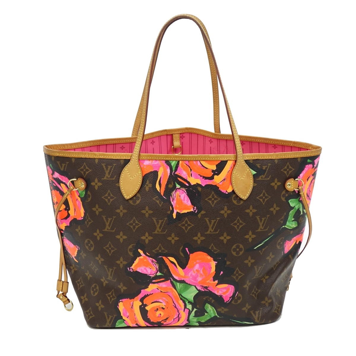 Louis Vuitton Monogram Roses Neverfull Tote