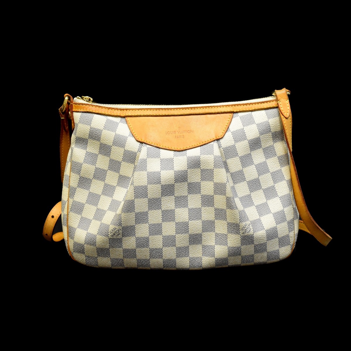 Louis Vuitton Canvas Damier Azur Siracusa Bag