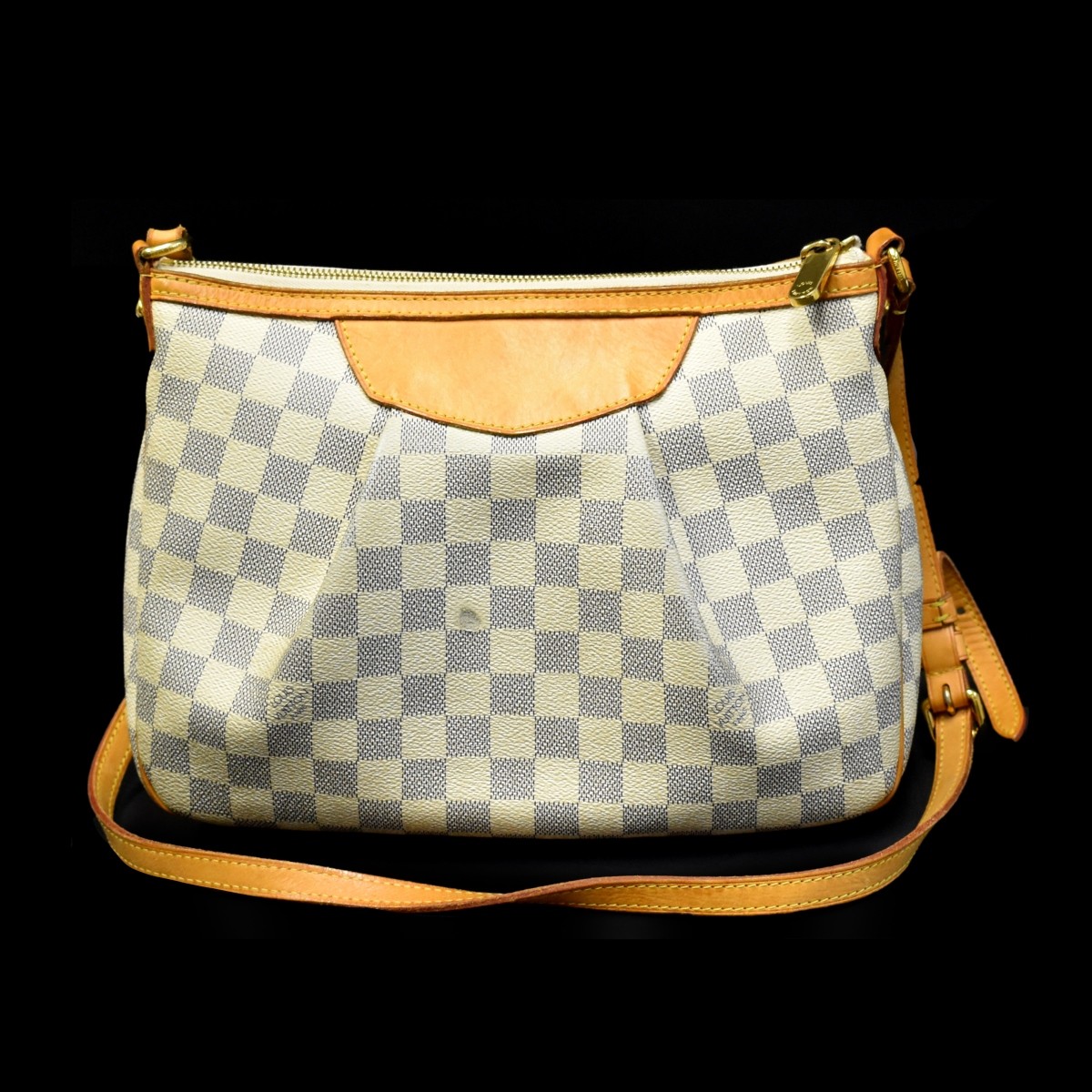 Louis Vuitton Canvas Damier Azur Siracusa Bag