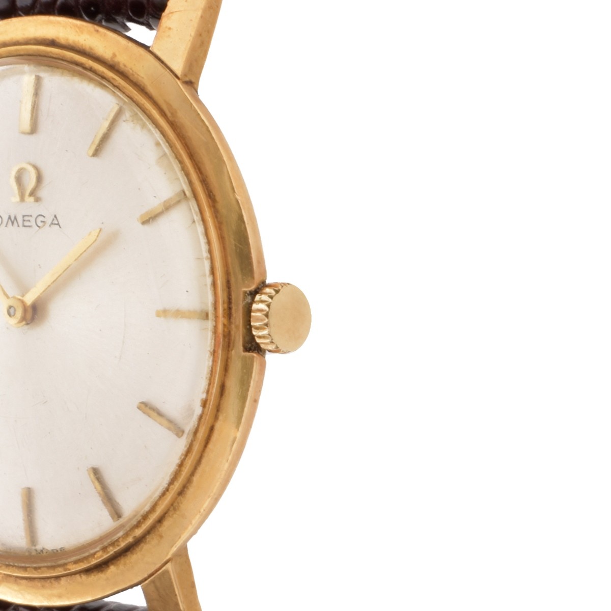 Omega 14K Ultra Slim Watch