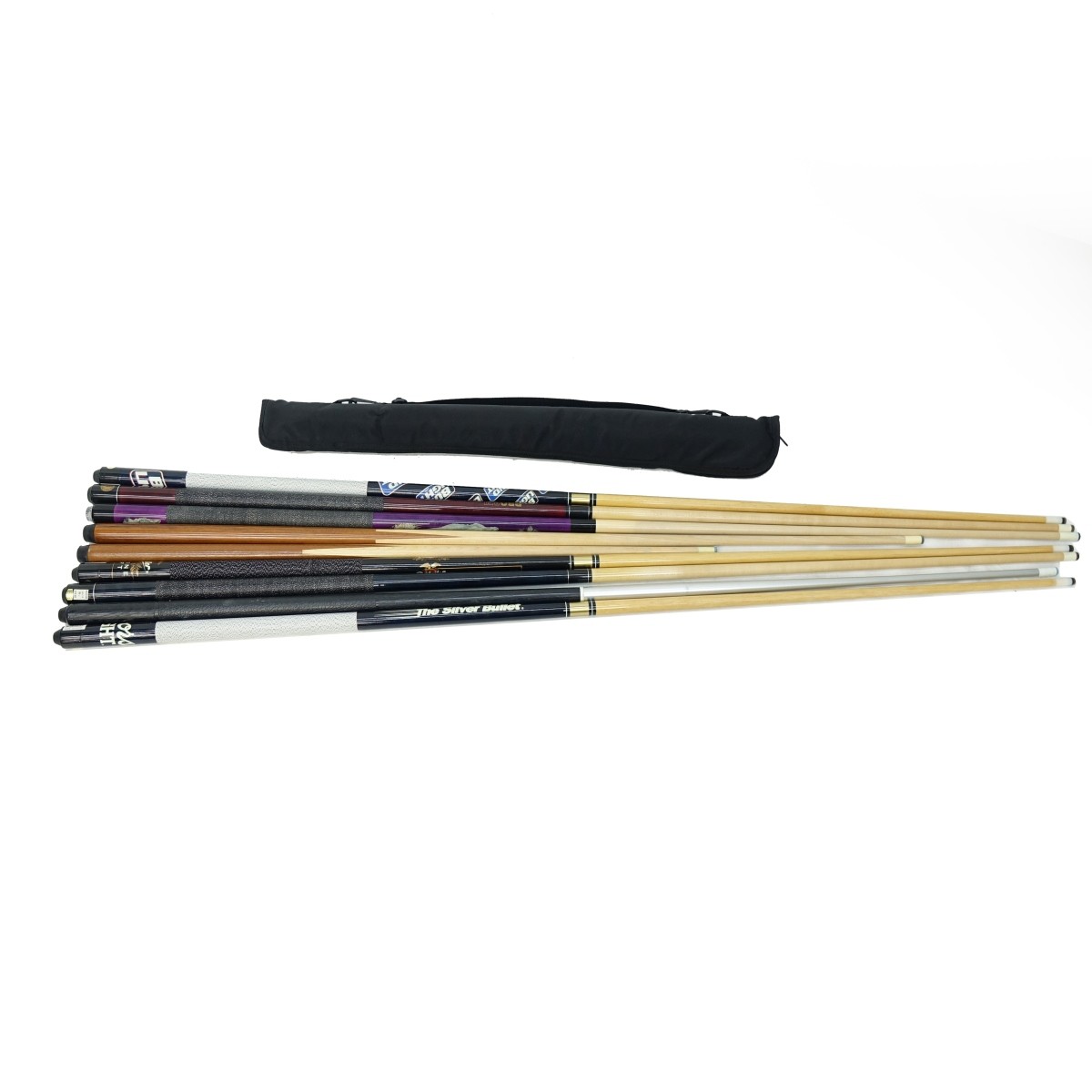 (10) Assorted Pool Cues