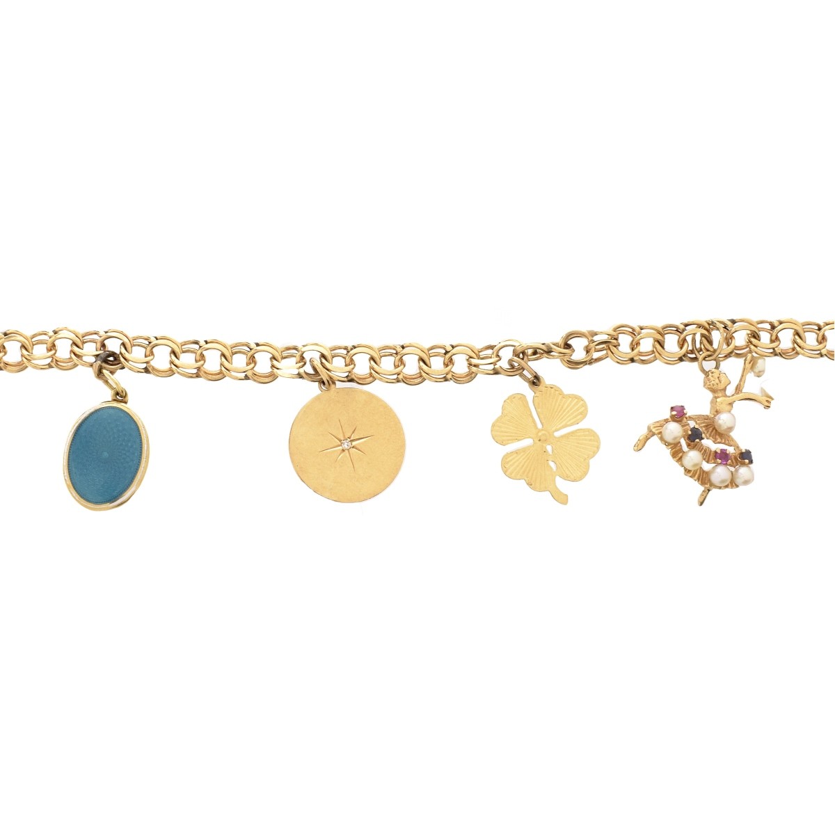 14K Charm Bracelet