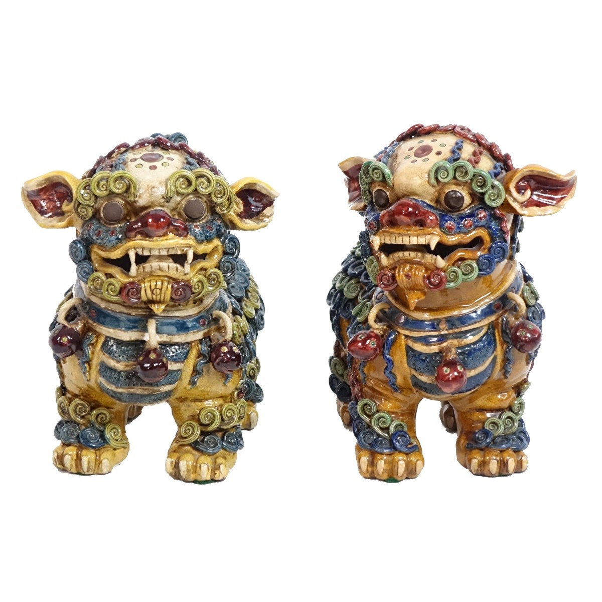 Pair of Chinese Foo Dogs