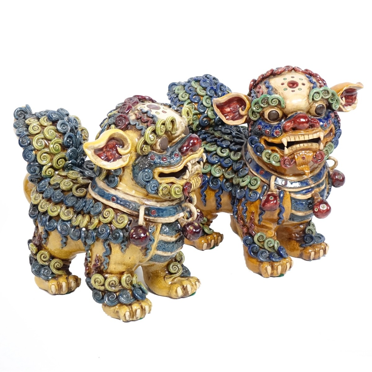 Pair of Chinese Foo Dogs