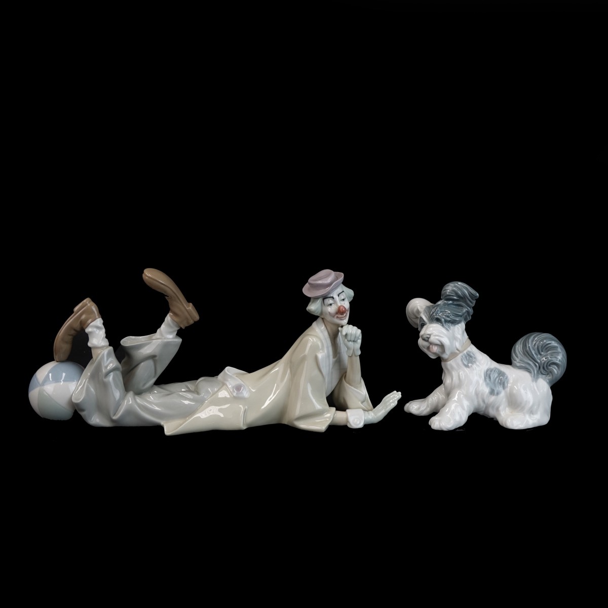 Two (2) Lladro Porcelain Figurines