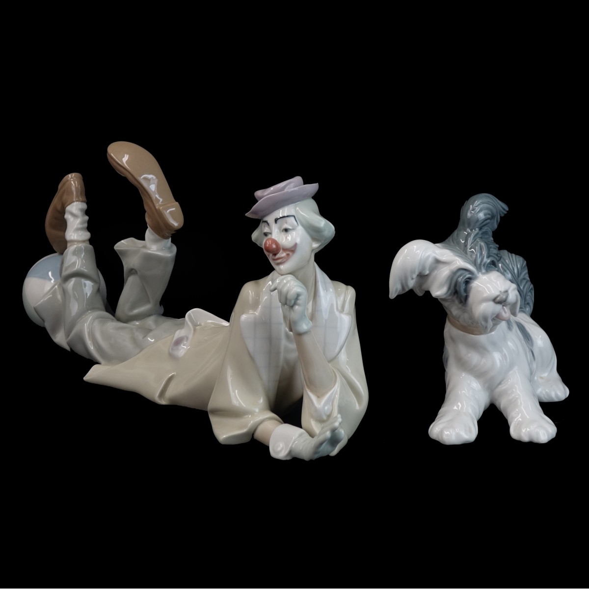 Two (2) Lladro Porcelain Figurines