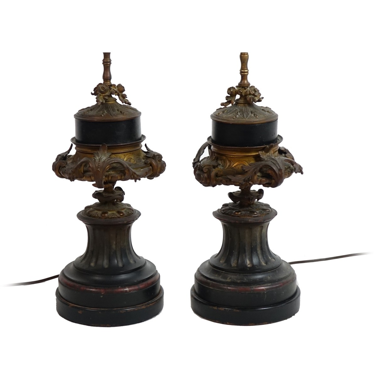 Pair of Neoclassical Style Lamps