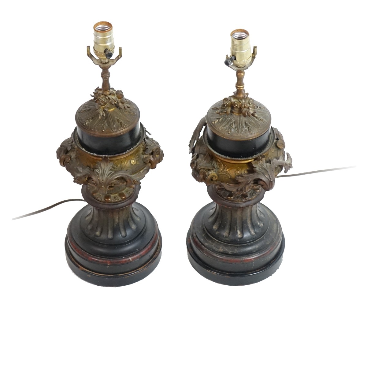 Pair of Neoclassical Style Lamps