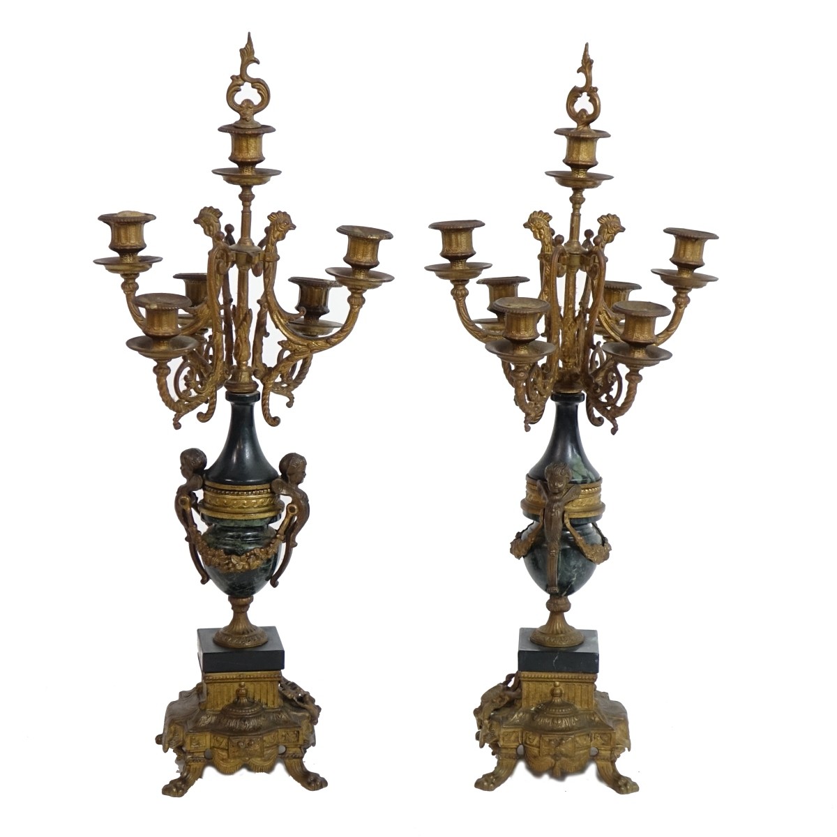 Pair of Louis XVI Style Candelabra