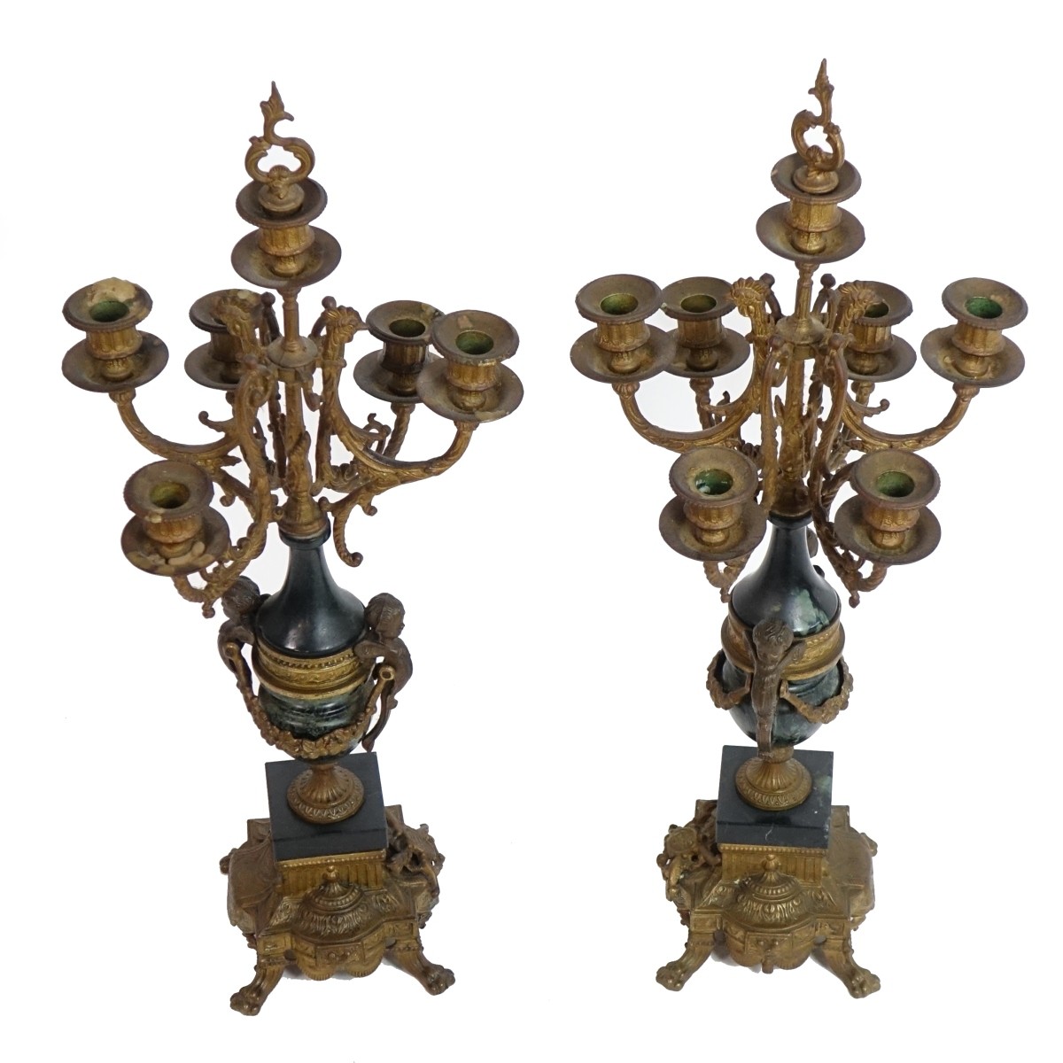 Pair of Louis XVI Style Candelabra