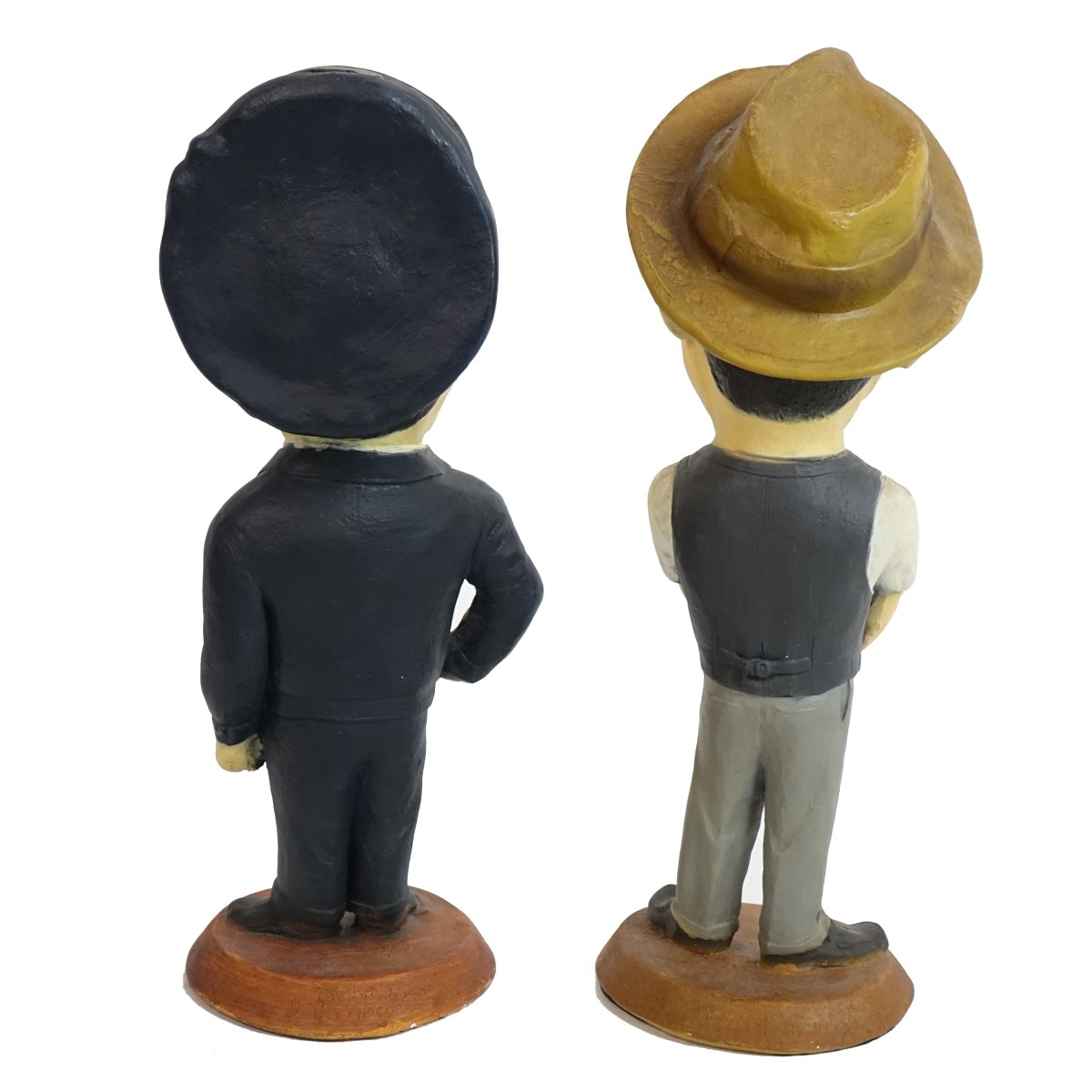 Two (2) Esco Chalkware Painted Figures