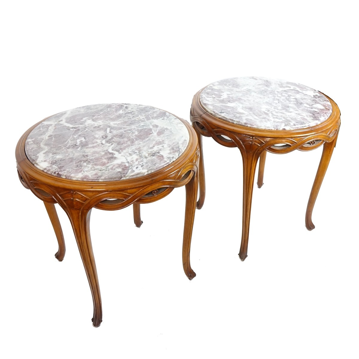 Pair of 20th C. Side Tables