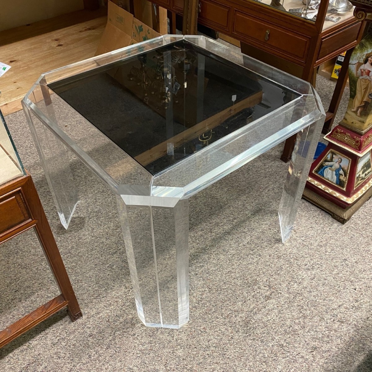 Mid Century Modern Lucite Table