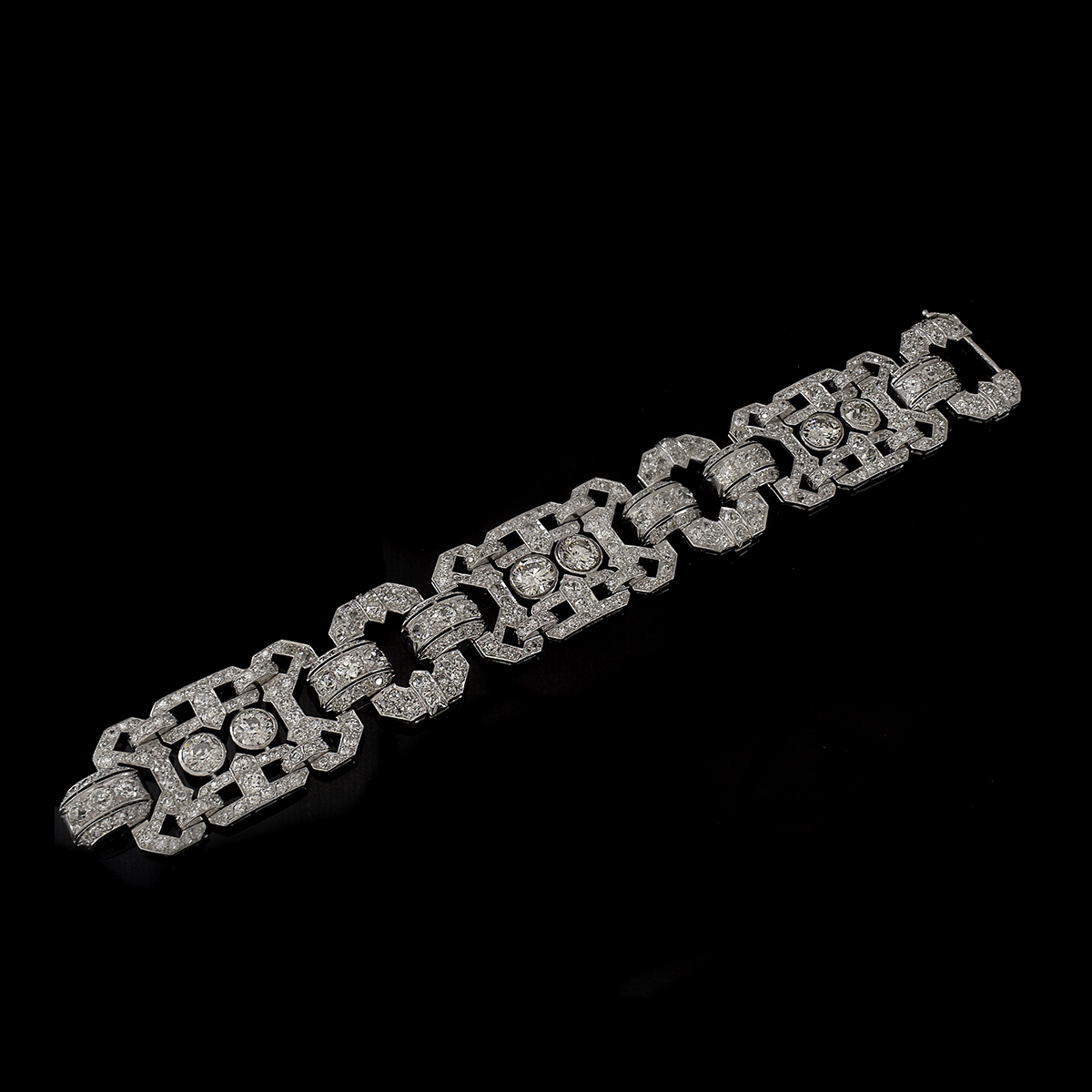 Diamond and Platinum Bracelet