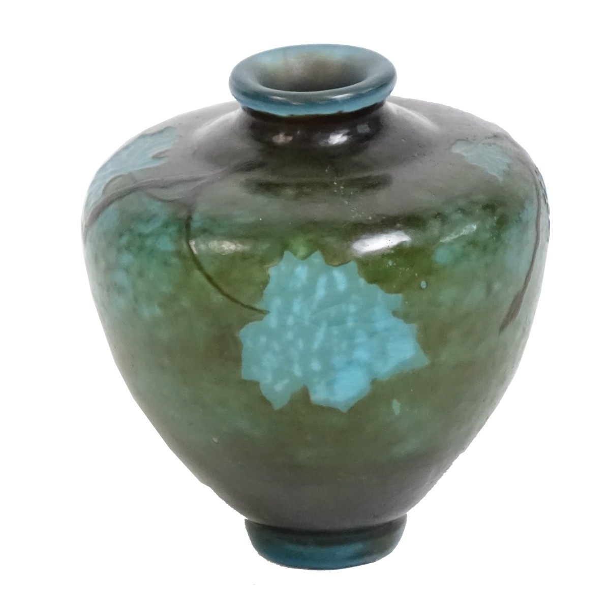 Emile Galle Glass Vase