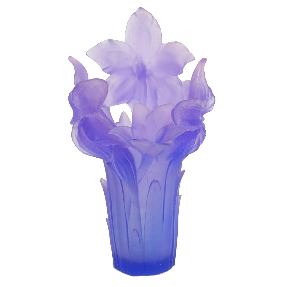 Daum Amaryllis Vase