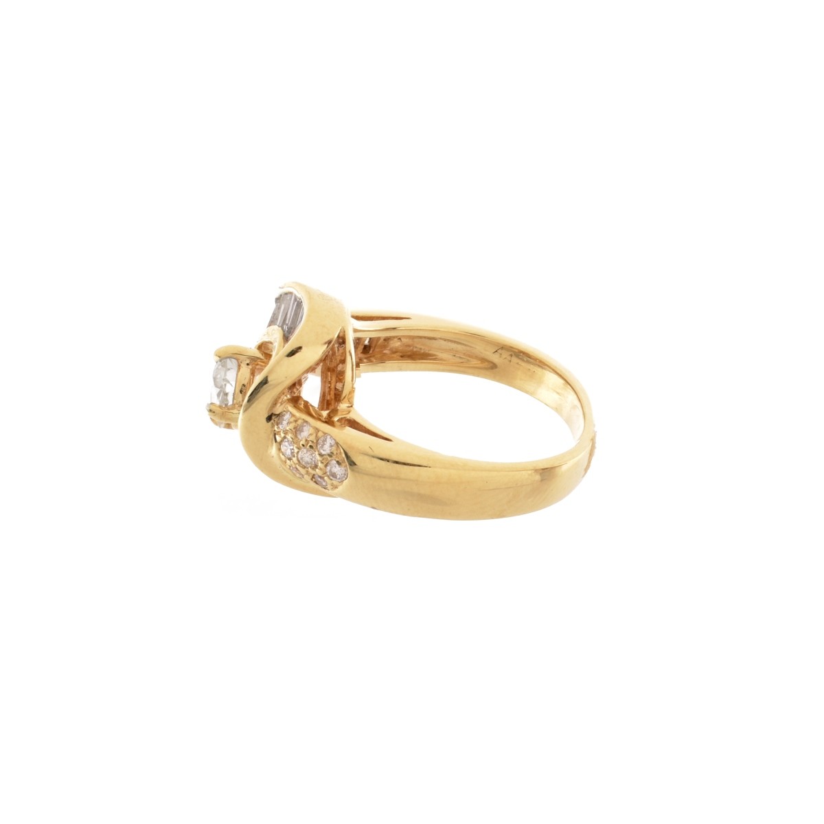 Diamond and 14K Ring