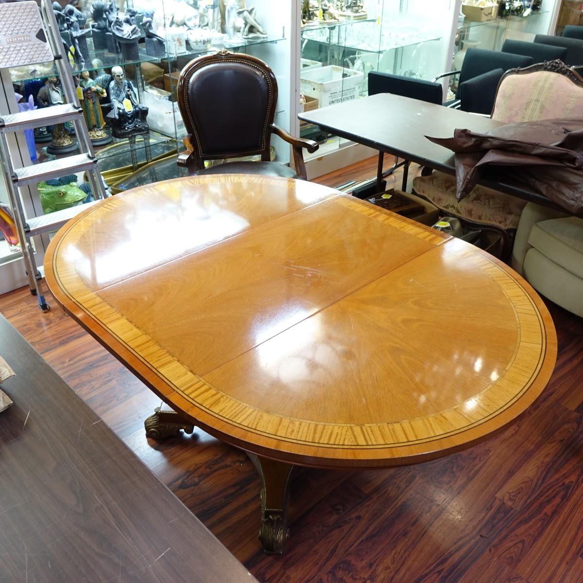Baker Furniture Pedestal Dining Table