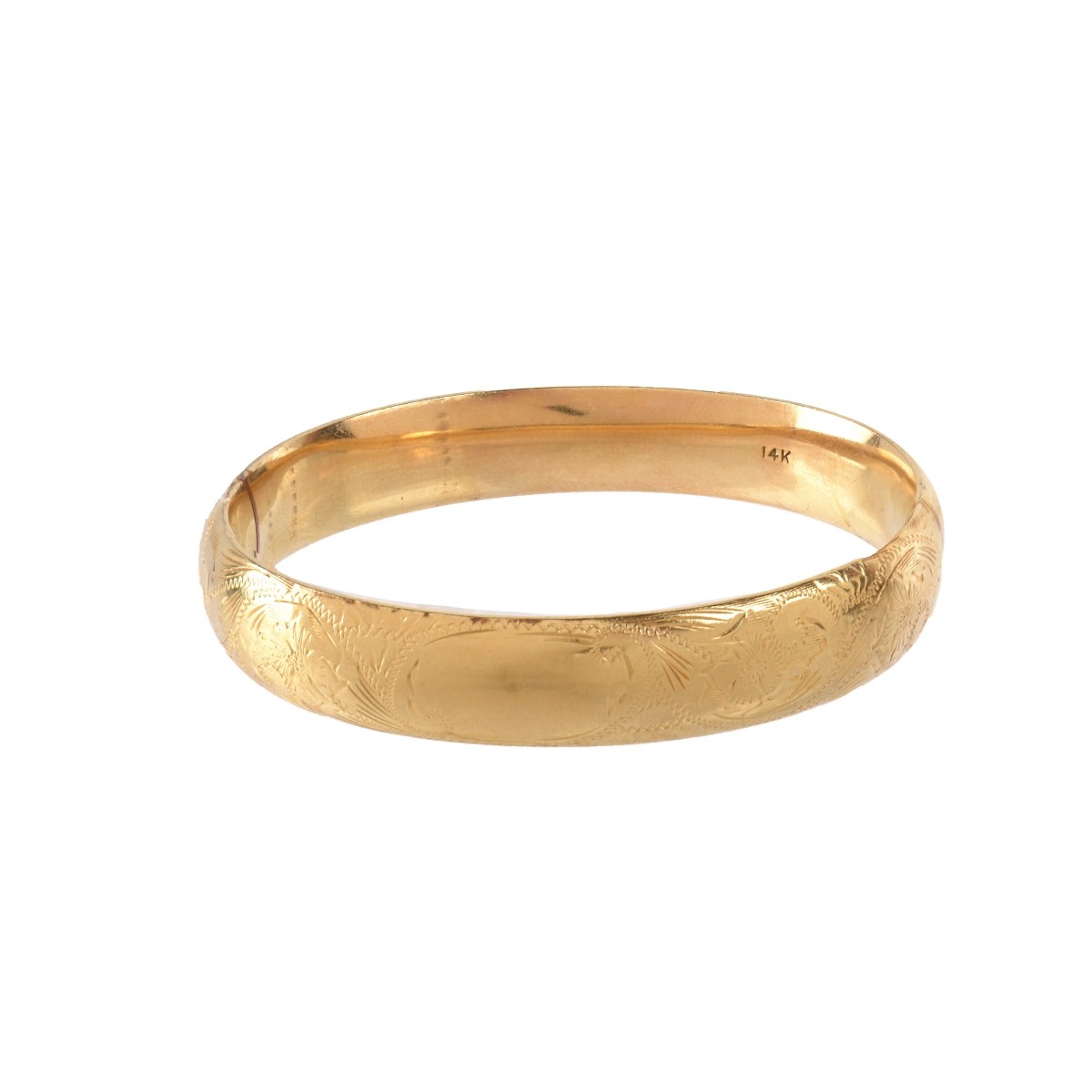 14K Bangle Bracelet