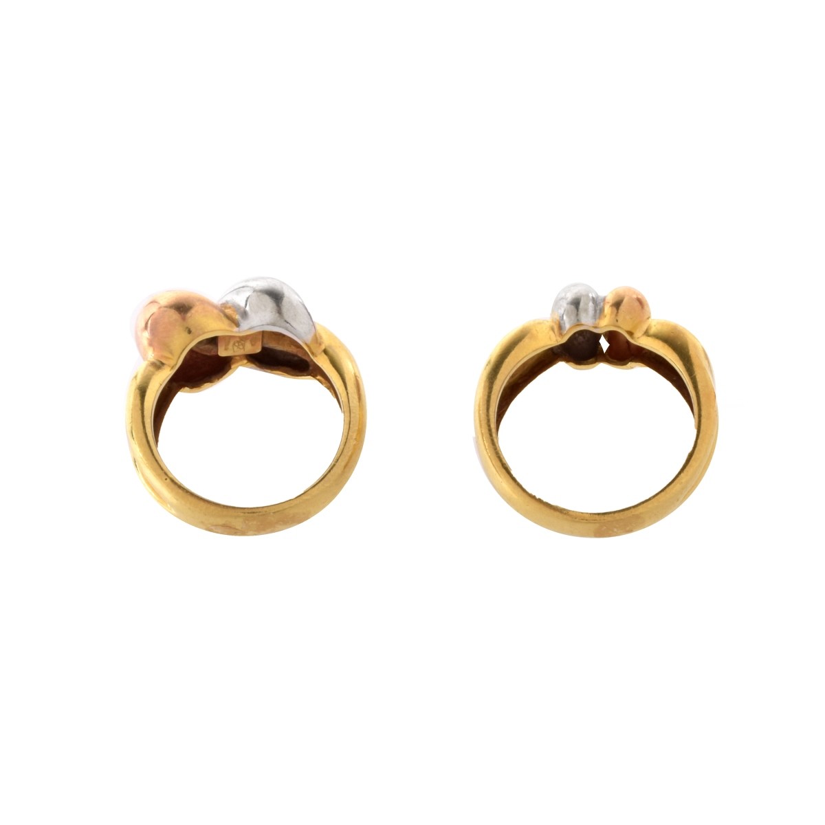 Two 18K Rings