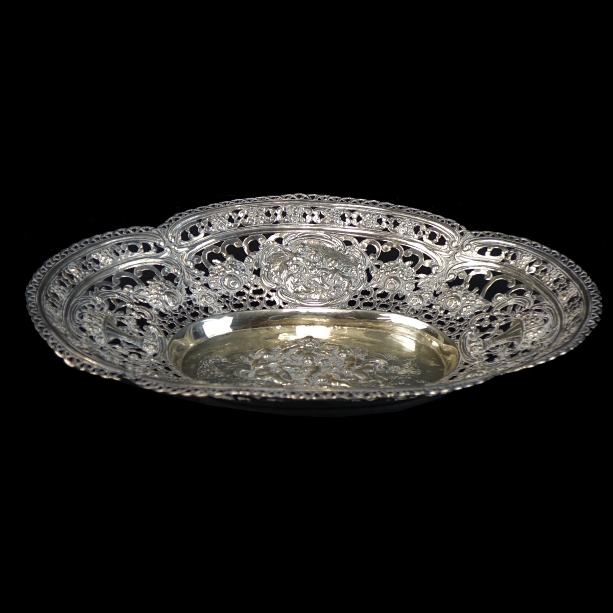 Continental 800 Silver Dish