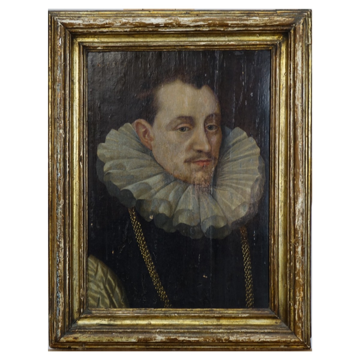 16th C. O/P, Portrait of a Man