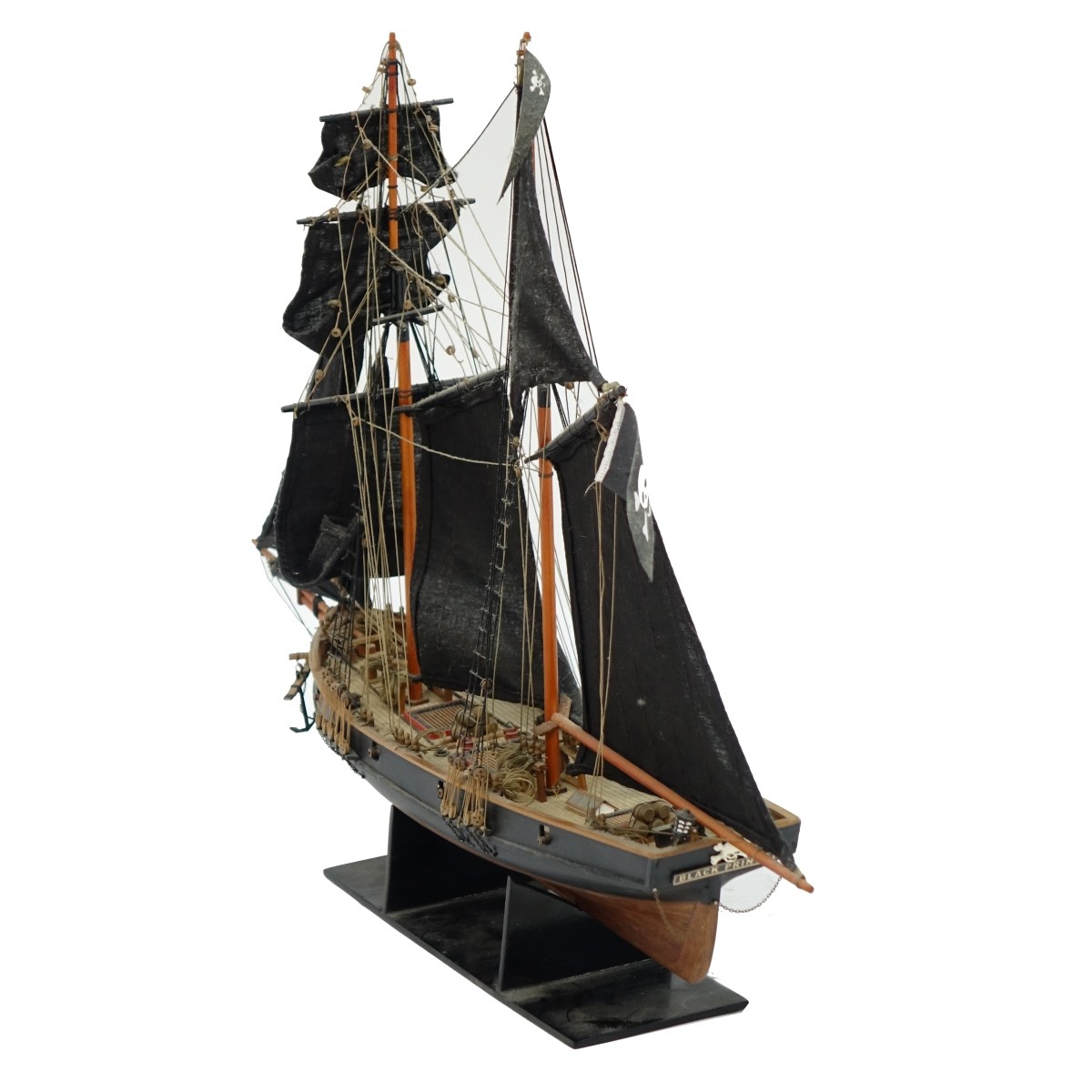 Ben Franklin's Black Prince Model Sailing Ship
