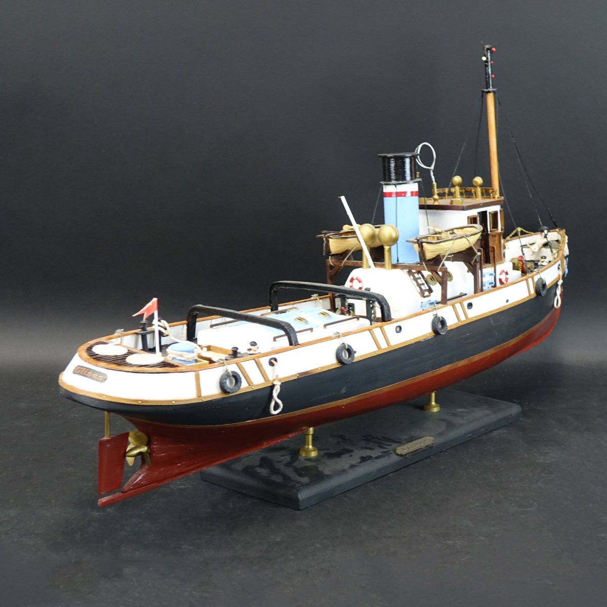 Vintage Model Boat