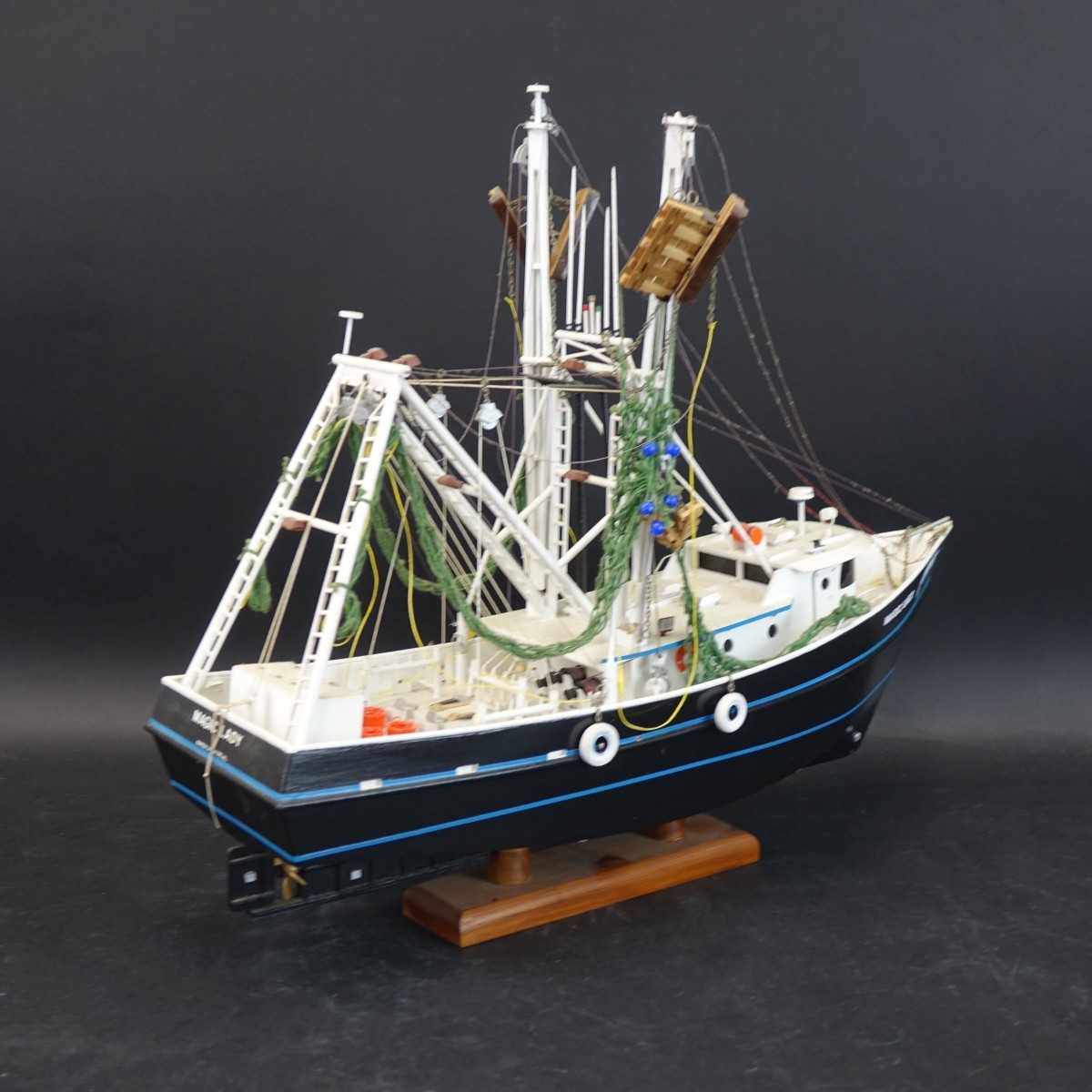 Vintage Magic Lady Model Boat