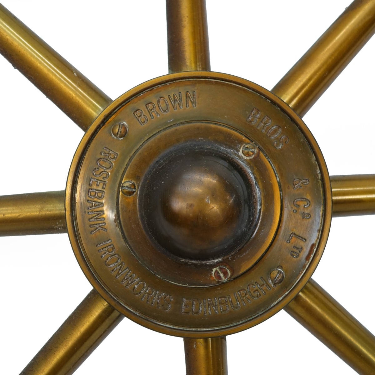 Vintage Brown Bros & Co, Ship's Wheel