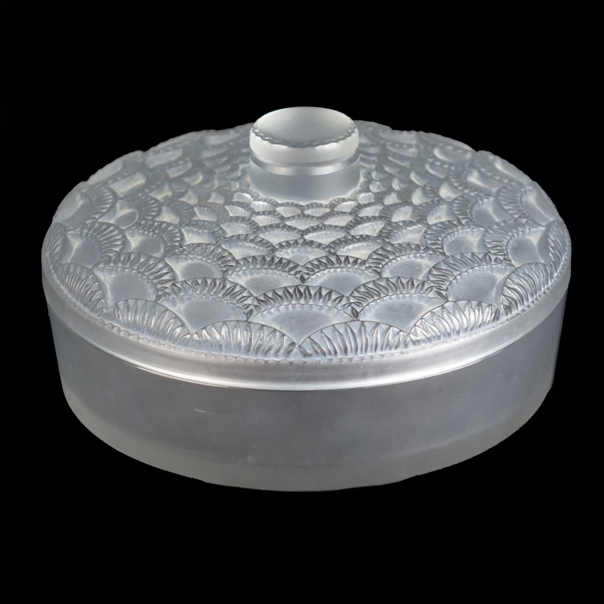 Rene Lalique "Festons" Covered Box