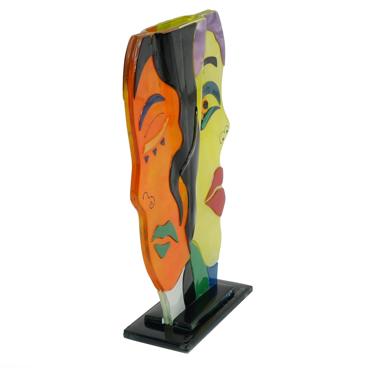 Jim Battista (20th C) Art Glass